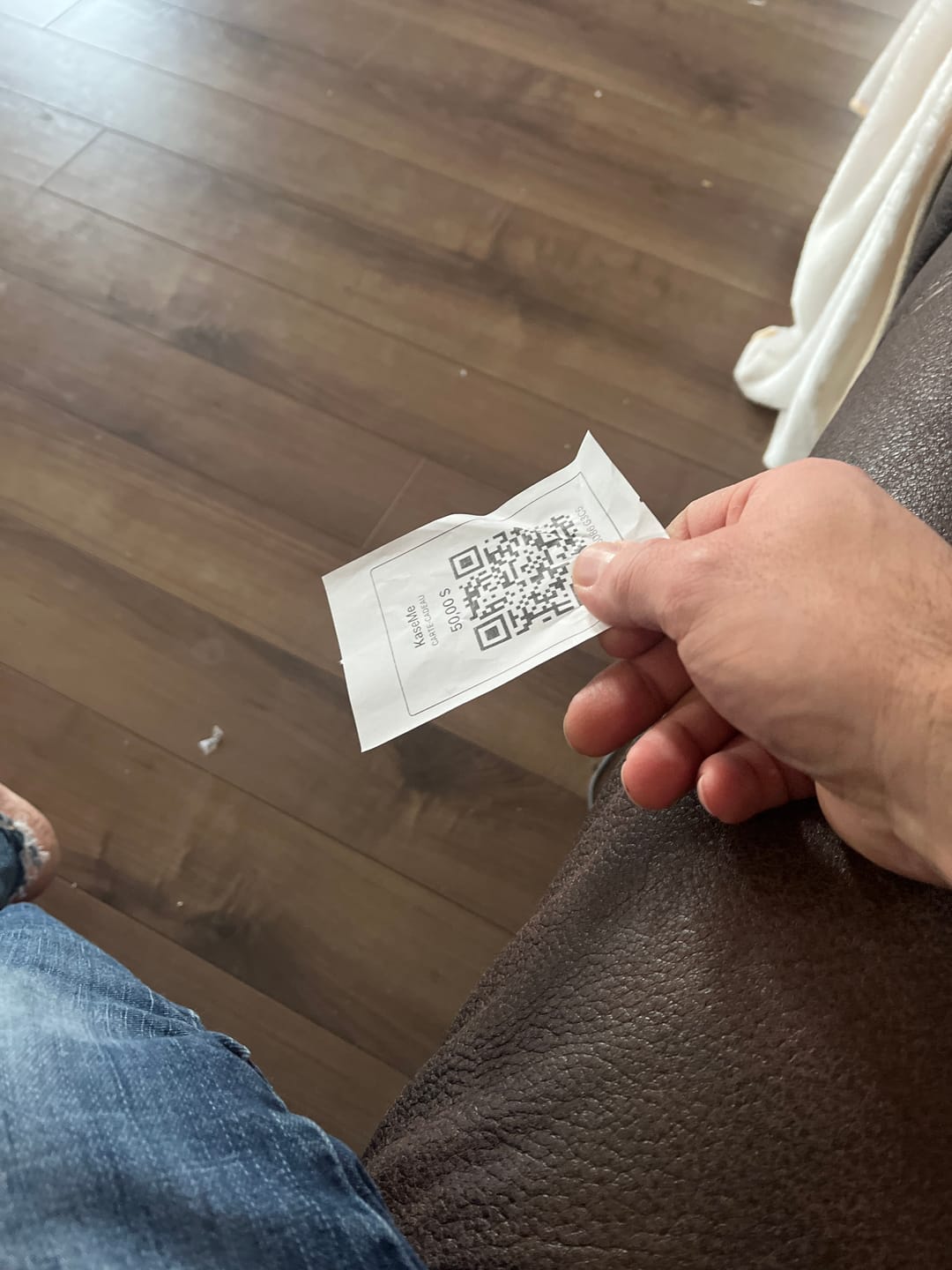 Customer photo review of Gift Card (Online)