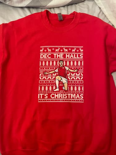 Customer photo review of Dec The Halls - Sweater