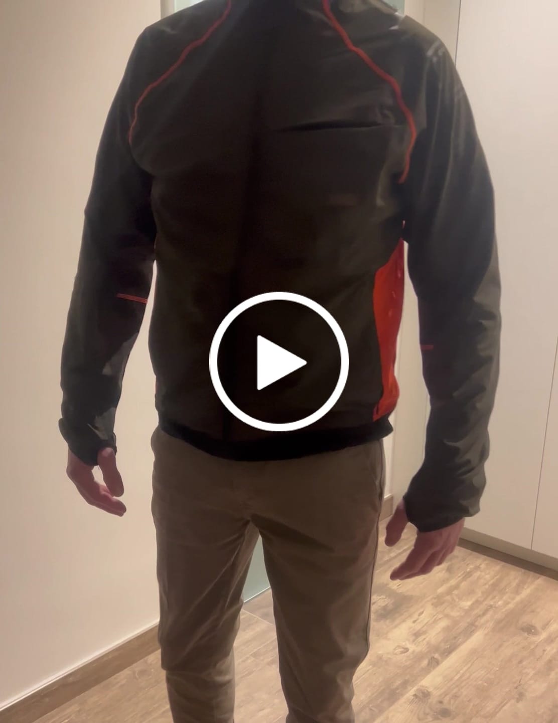 Customer video review of Giacca outdoor Trekking Masseria art 62 Verde/Tono Su Tono