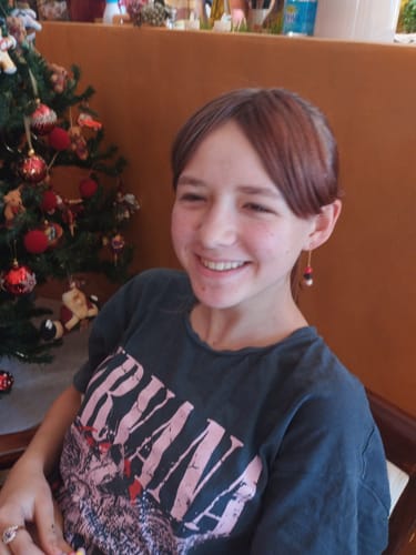 Customer photo review of Boucles d'Oreilles Japonaises Hana