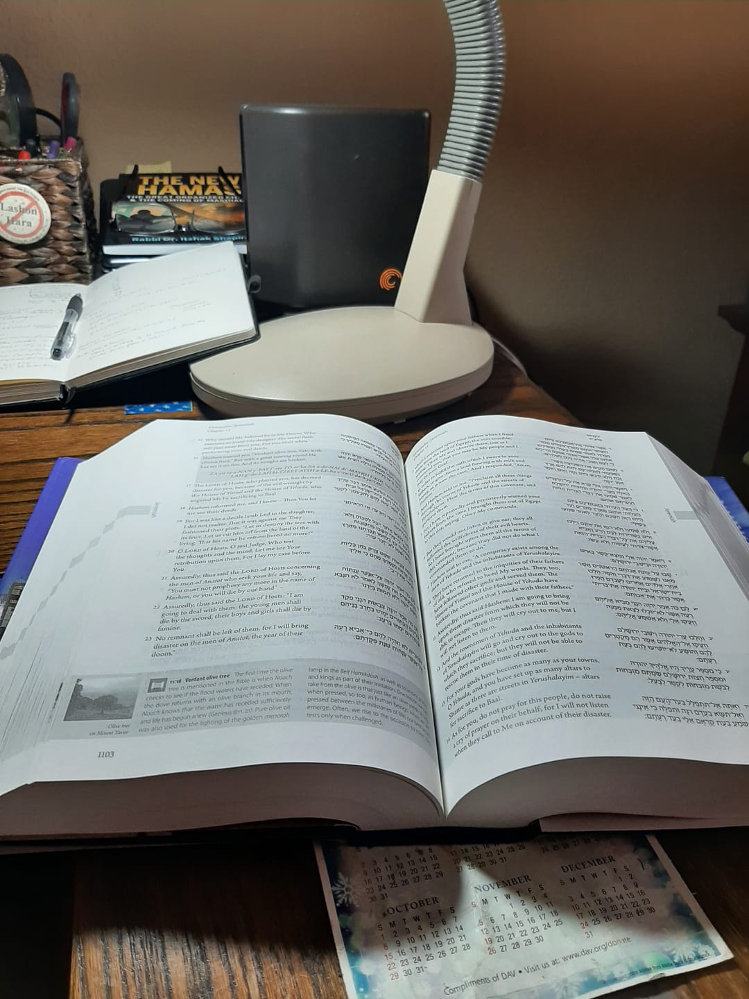 Customer photo review of The Israel Bible - Hardcover