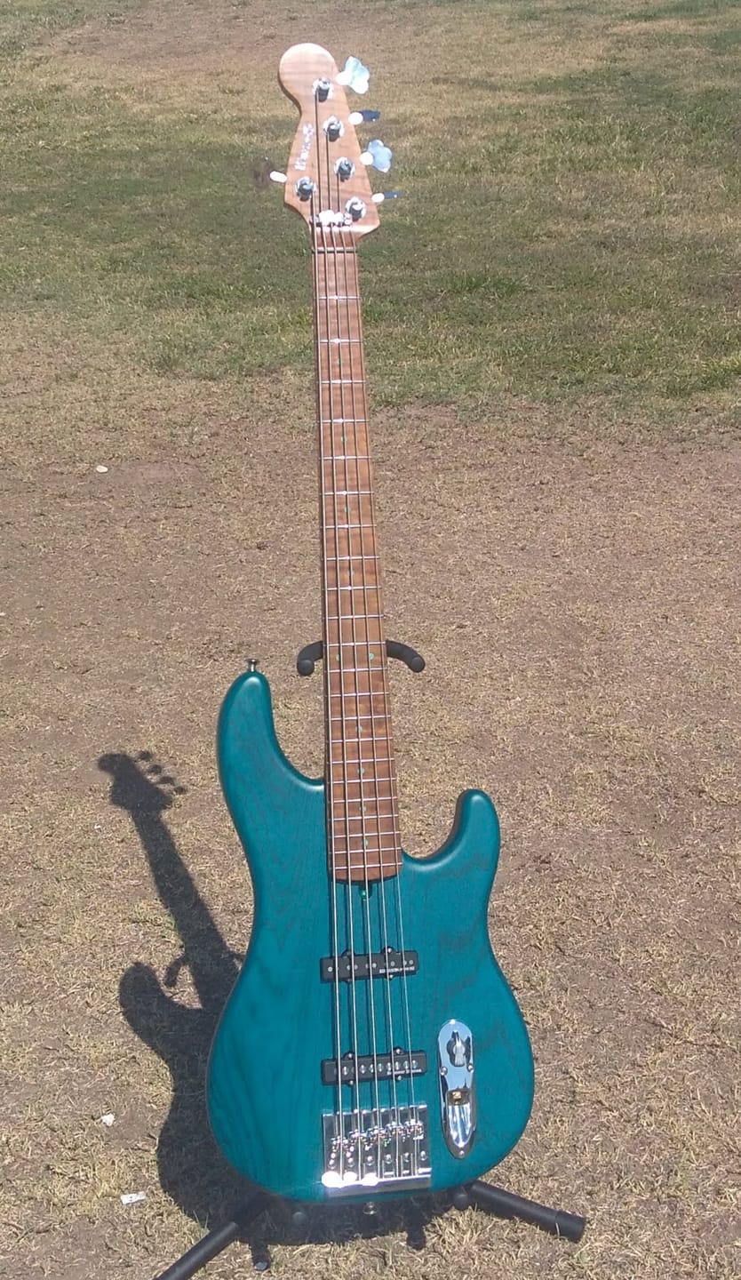 Customer photo review of 5 String KickAss™ Bass Bridge