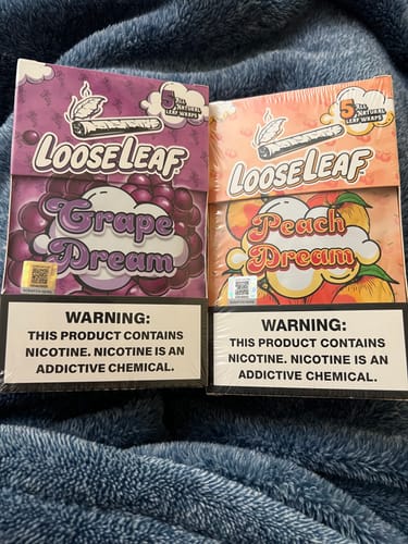 Customer photo review of Grape Dream LooseLeaf Wraps (40 Count)