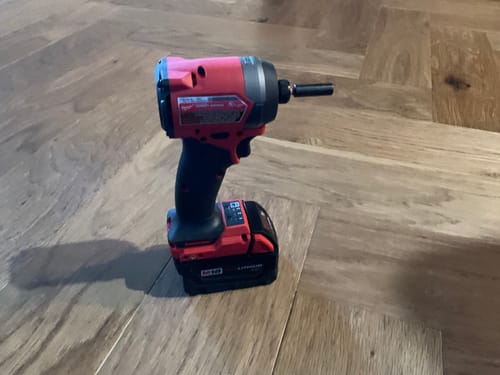 Customer photo review of Milwaukee 2953-20 M18 FUEL™ 1/4" Hex Impact Driver (Tool Only)