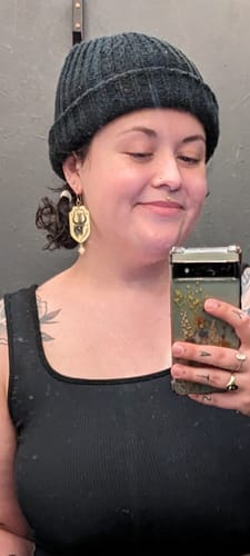 Customer photo review of Zodiac Earrings | EARTH SIGNS
