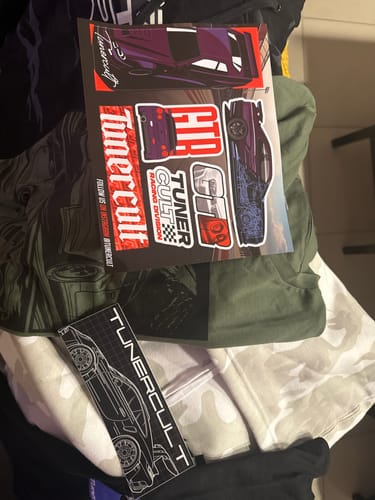 Customer photo review of TCG47 NISSAN SKYLINE GT-R STICKER SHEET