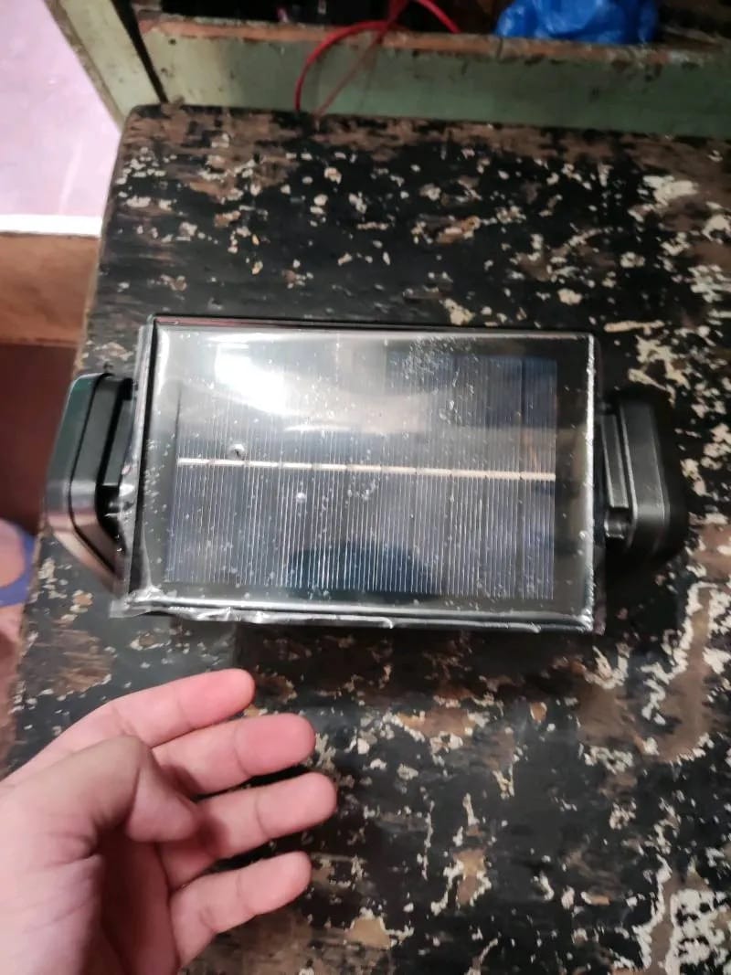 Customer photo review of SolaGarden™ 3 Head Motion Light