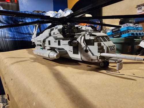 Customer photo review of CH-53 Transport Helicopter 2191pcs