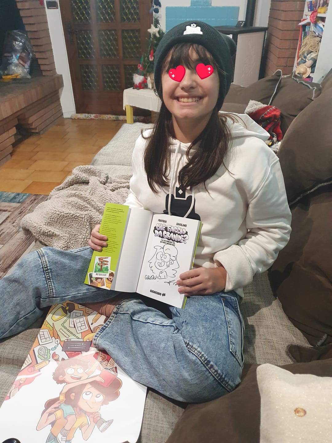 Customer photo review of Felpa Fraffrog logo
