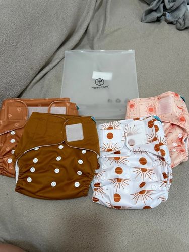 Customer photo review of Eco-friendly Cloth Nappy/Diaper Bundle