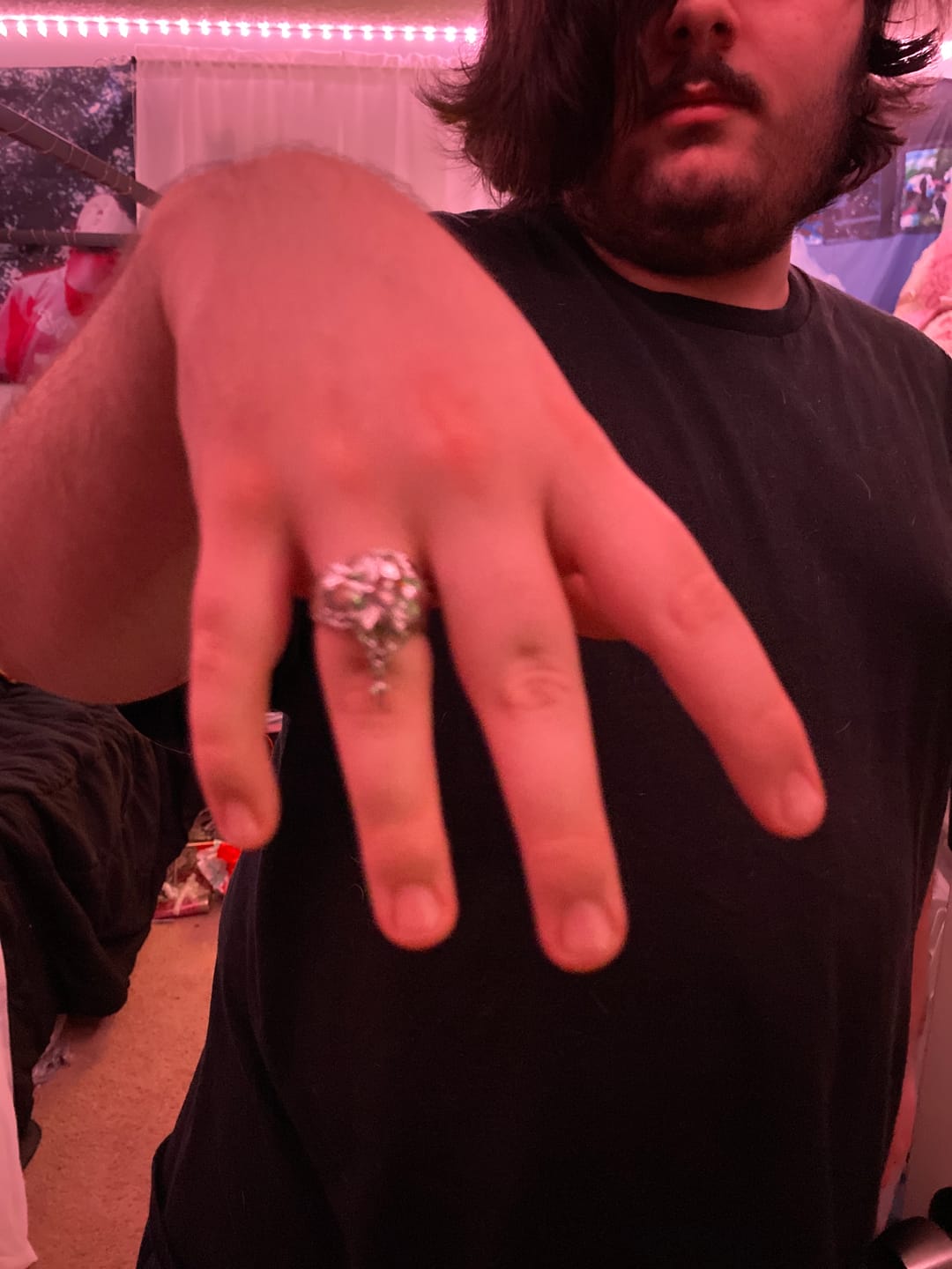Customer photo review of DAISY THE DAYSTALKER RING