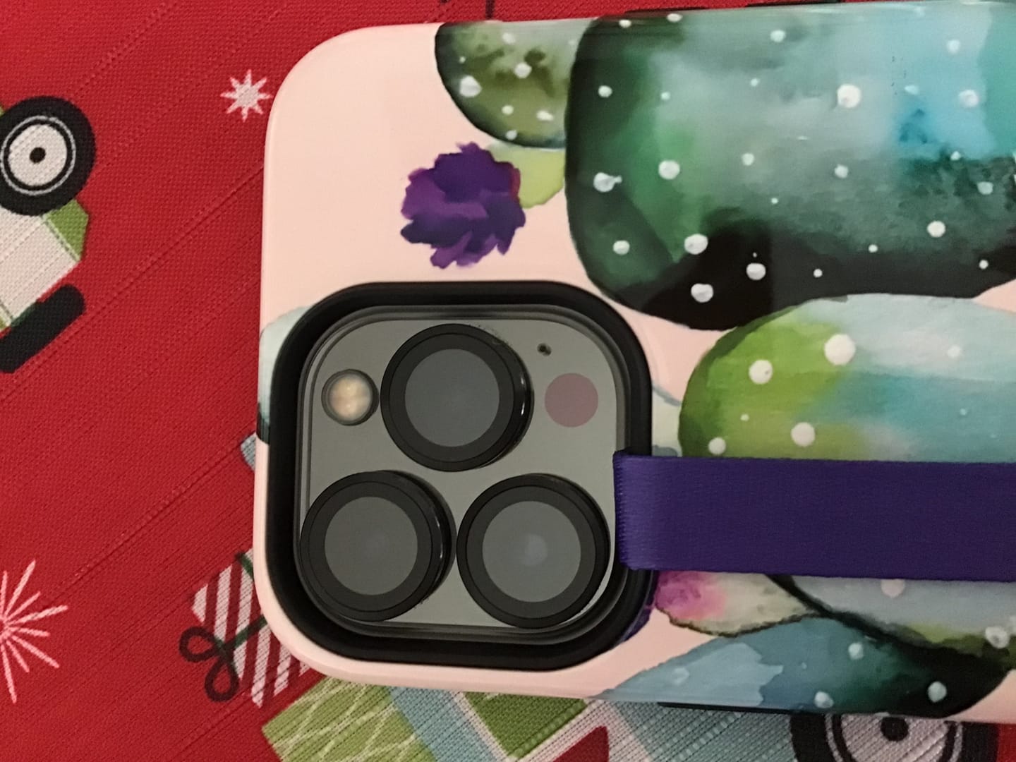 Customer photo review of Camera lens protector