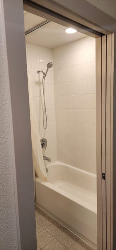 Customer photo review of 1-Spray Handheld Shower Head Set