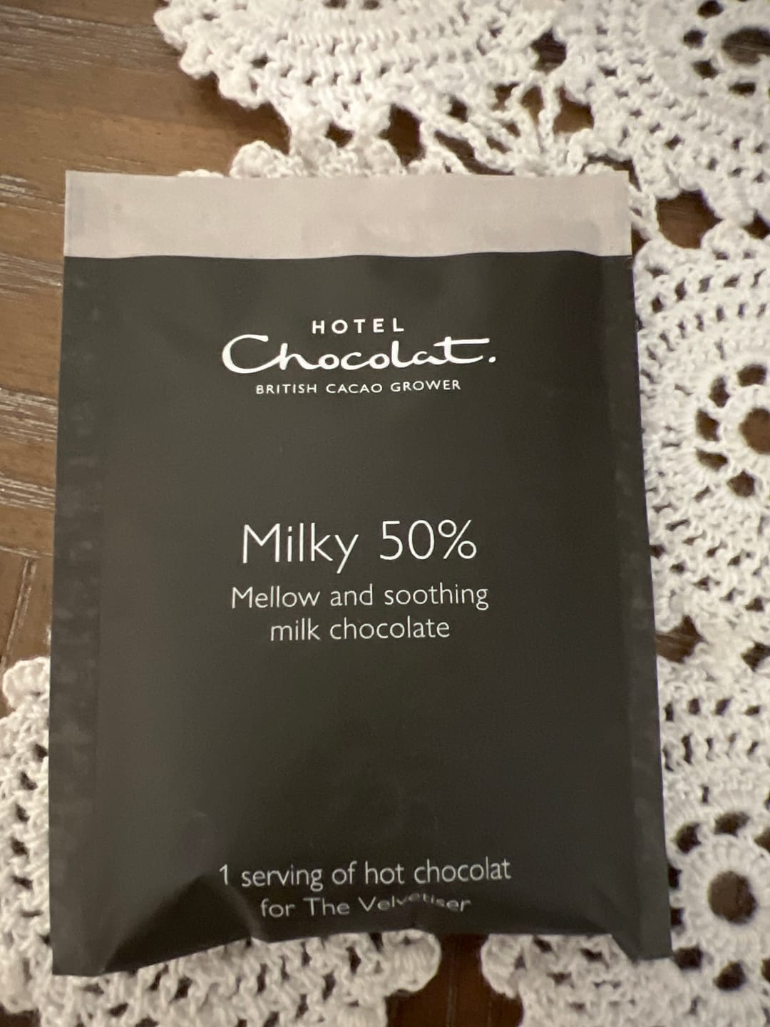 Customer photo review of Milky 50% Hot Chocolate Flakes