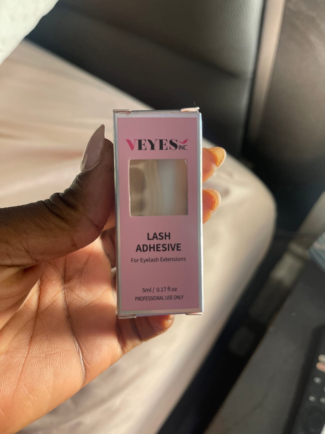 Customer photo review of Sensitive 5ml - Eyelash Extension Glue