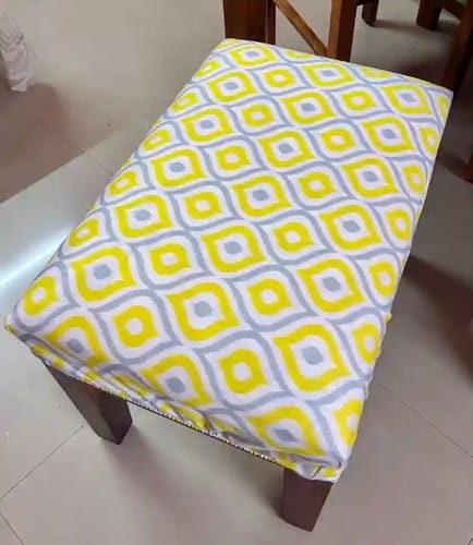 Customer photo review of DivineTrendz Exclusive - Ikat Diamond Elastic Table Cover