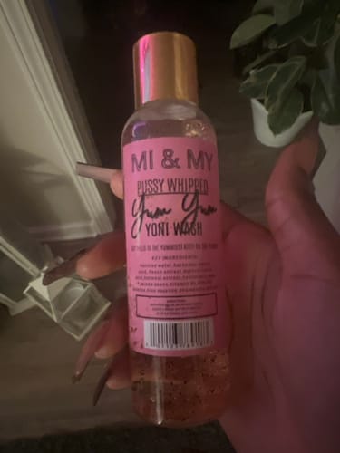 Customer photo review of P*ssy Whipped Yum Yum Yoni Wash