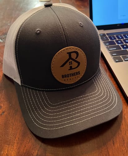 Customer photo review of Richardson 112 Custom Leather Patch Hat