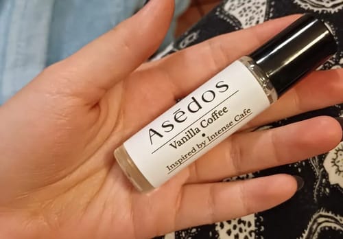Customer photo review of VANILLA COFFEE PERFUME OIL