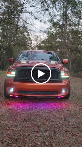 Customer video review of RGB+W LED Headlights (Pair)