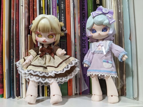 Customer photo review of Bonnie The Starry Night Chapter Pajamas Series Action Figure BJD Blind Box