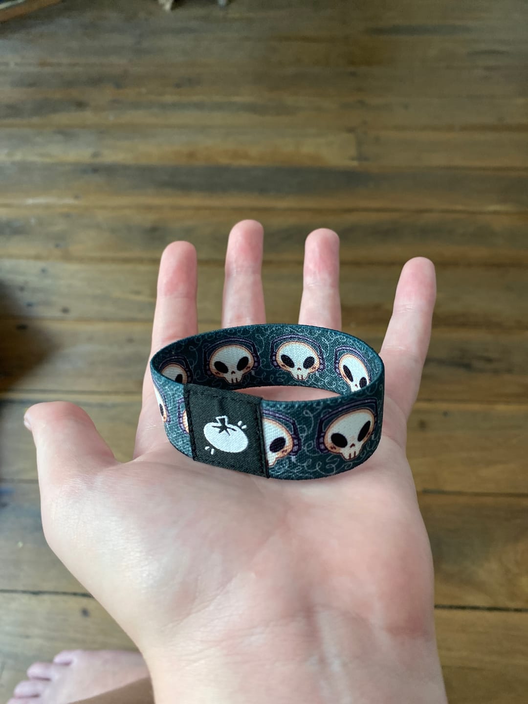 Customer photo review of Cade Skull Bracelet