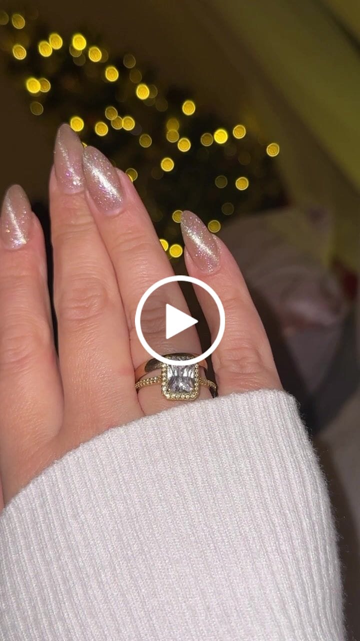 Customer video review of Big Shine Ring | 18K vergoldet