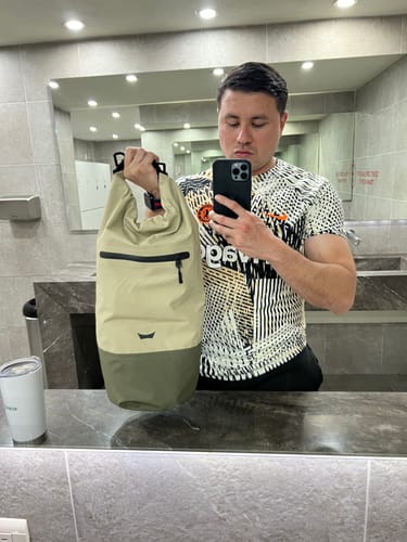 Customer photo review of Dry Bag P-15 - Beige