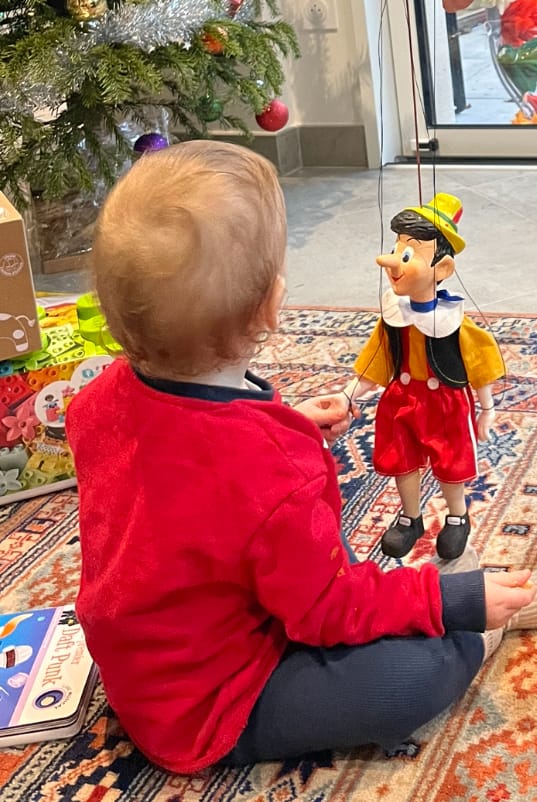Customer photo review of Pinocchio Marionnette