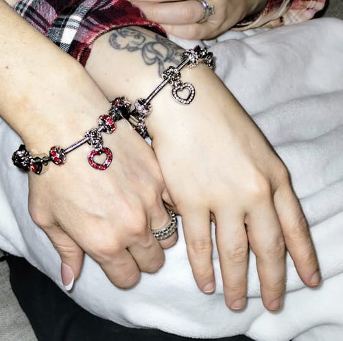 Customer photo review of Birthstone Bracelets