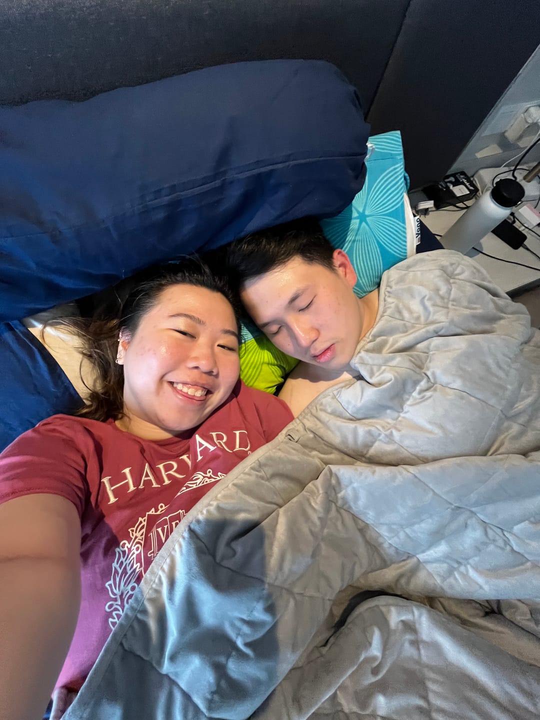 Customer photo review of Tidur Weighted Blankets