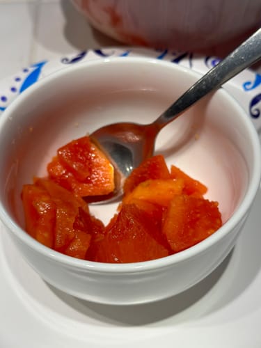 Customer photo review of Wedding White Porcelain Cereal Bowls - Set of 6