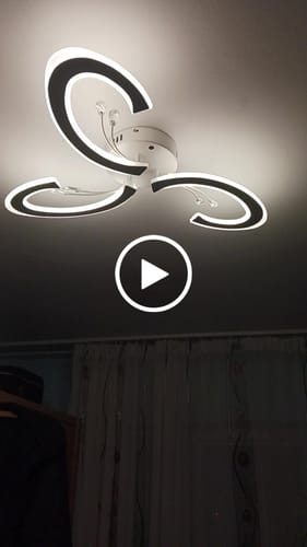 Customer video review of Lustra LED Mini ANNA Echivalent 300W Telecomanda
