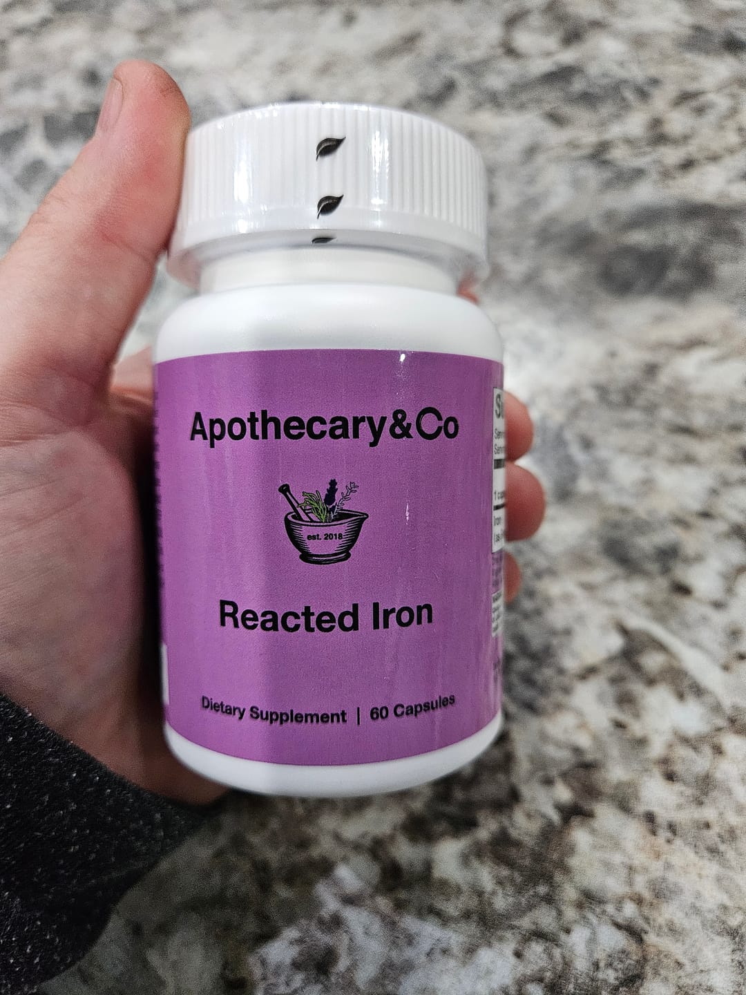 Customer photo review of Reacted Iron