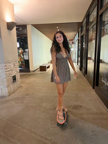 Customer photo review of Short Malia Dress - Coral