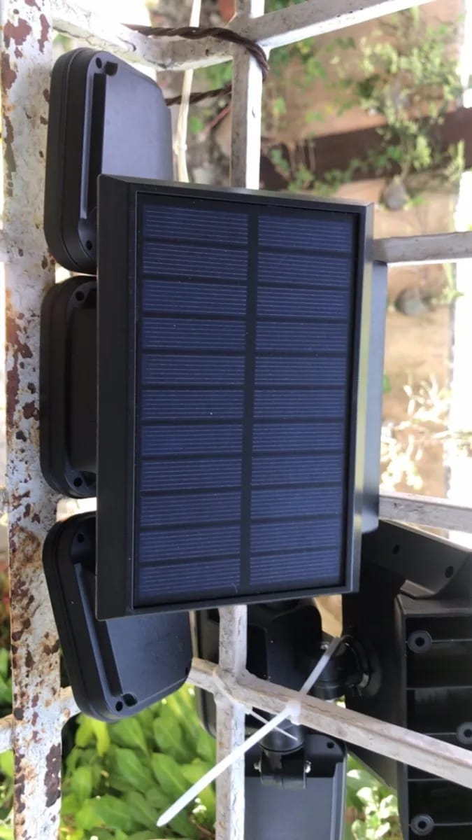 Customer photo review of SolaGarden™ 3 Head Motion Light