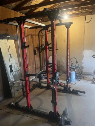 Customer photo review of Major Fitness PLM03 All-In-One Home Gym Power Rack