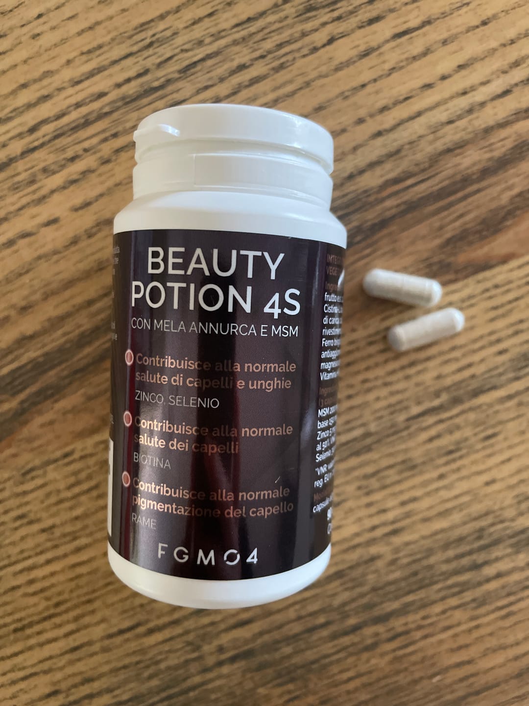 Customer photo review of Beauty Potion 4S - 90 Caps