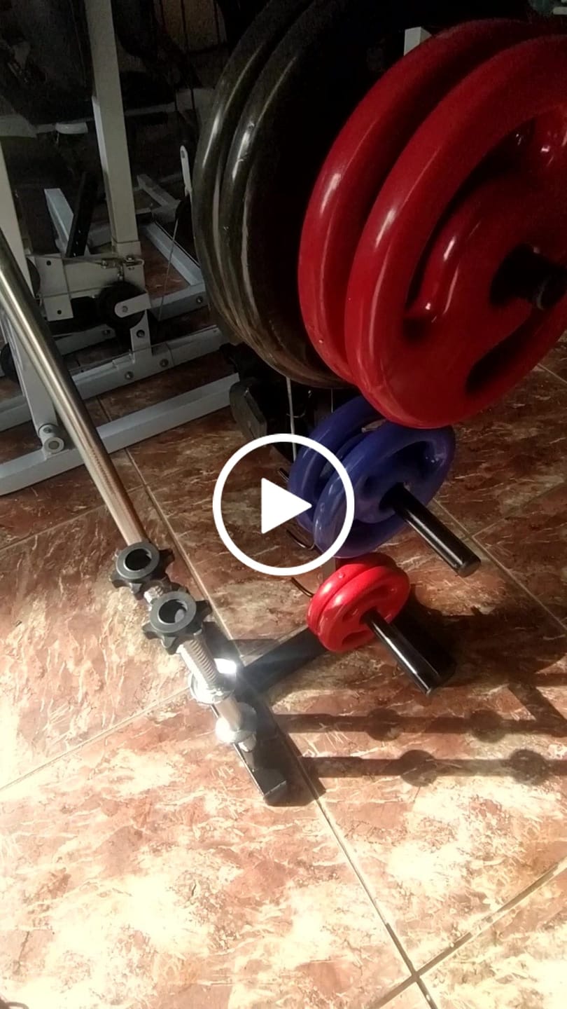 Customer video review of Suporte Profissional P/ BarraS E Anilhas 200kg