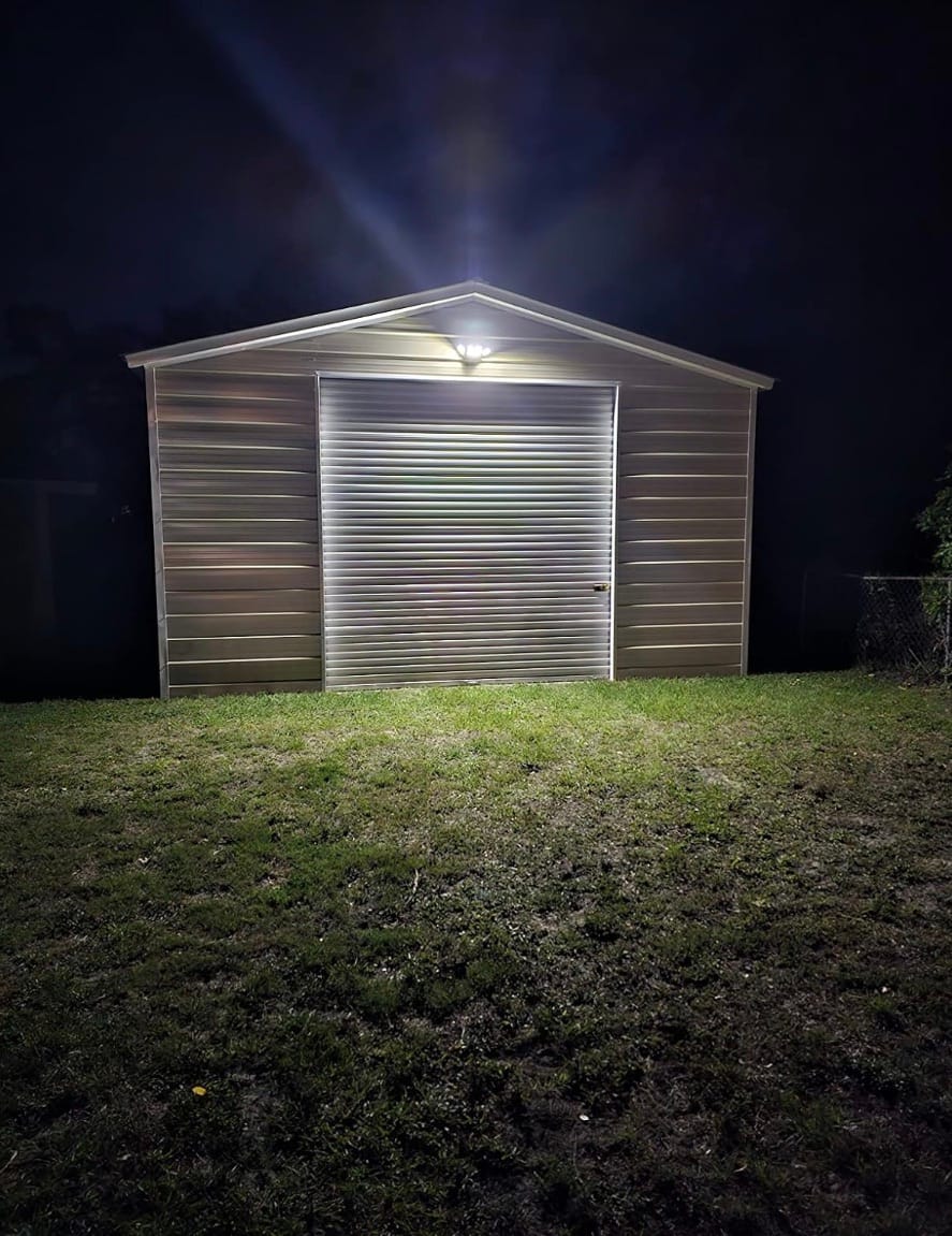 Customer photo review of SolaGarden™ 3 Head Motion Light