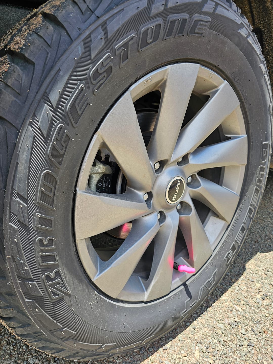 Customer photo review of Rooster Shaped Valve Stem Cap 🐓🧢 - TireCockz Prank (4 Pack!)