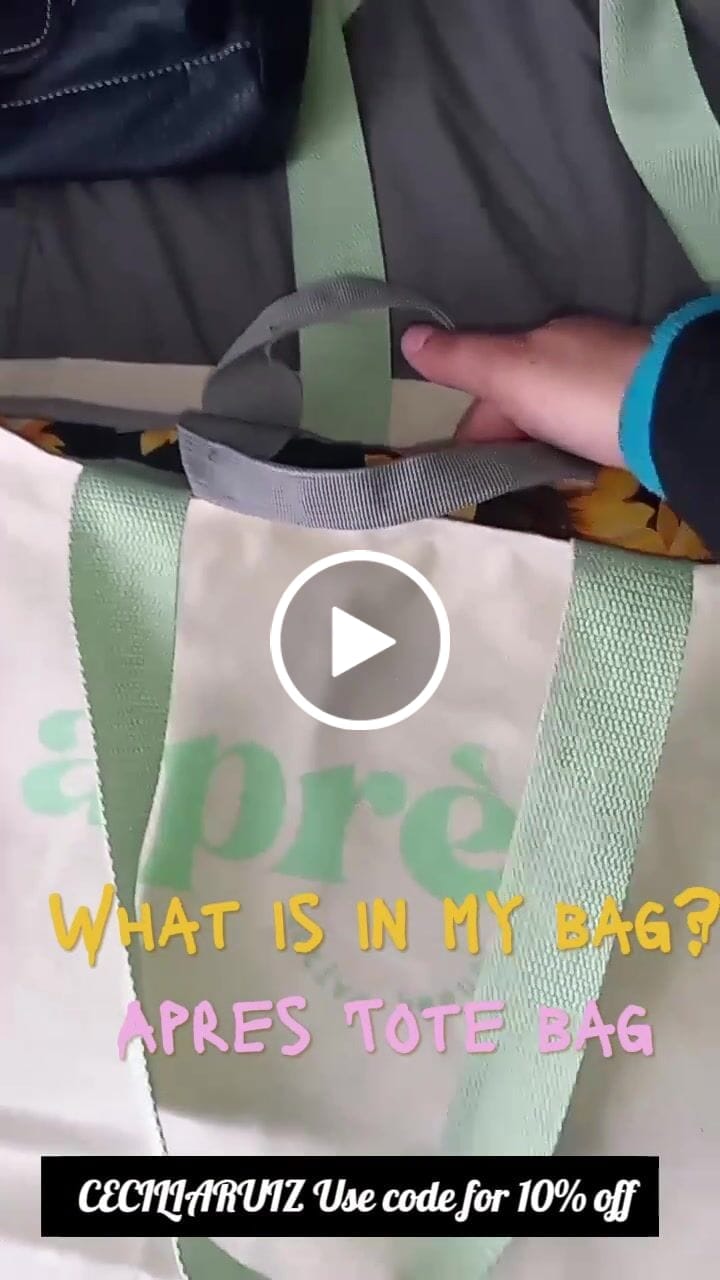 Customer video review of Après Tote Bag