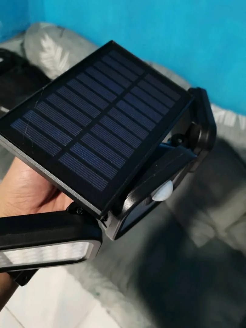 Customer photo review of SolaGarden™ 3 Head Motion Light