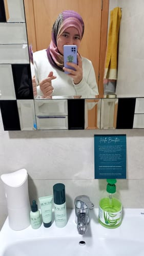 Customer photo review of Gamme Complète - Crème, Gel et Sérum