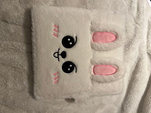 Customer photo review of [PRE-ORDER] LEEBIT PLUSH BINDER - A5