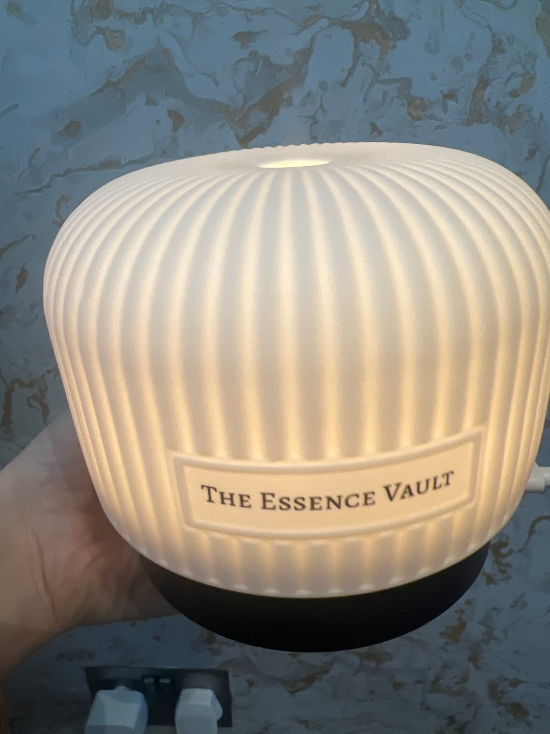 Customer photo review of Ceramic Electric Diffuser Bundle