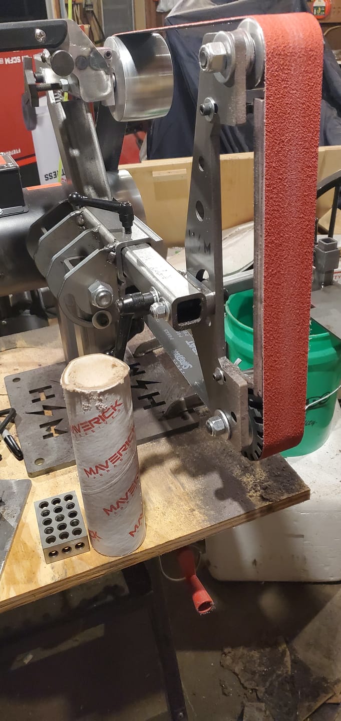 Customer photo review of 2" x 72" Shredder Belt Starter Kit