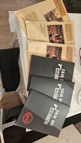 Customer photo review of Megapack: Tinta, Cenizas y Muerte en Arganzuela (1+2+4) (Analógico)