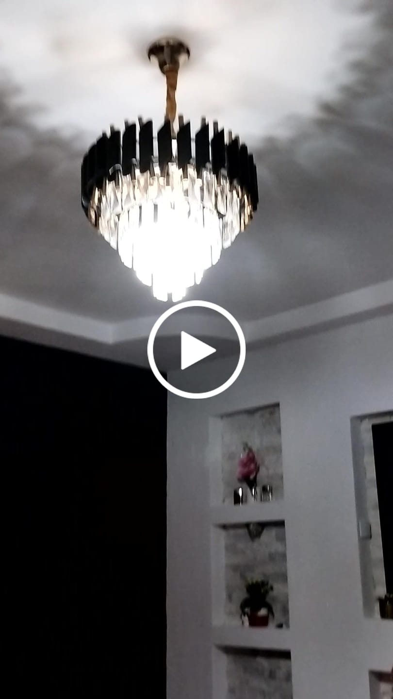 Customer video review of Candelabru Cristal BLACK PANTHER 400mm