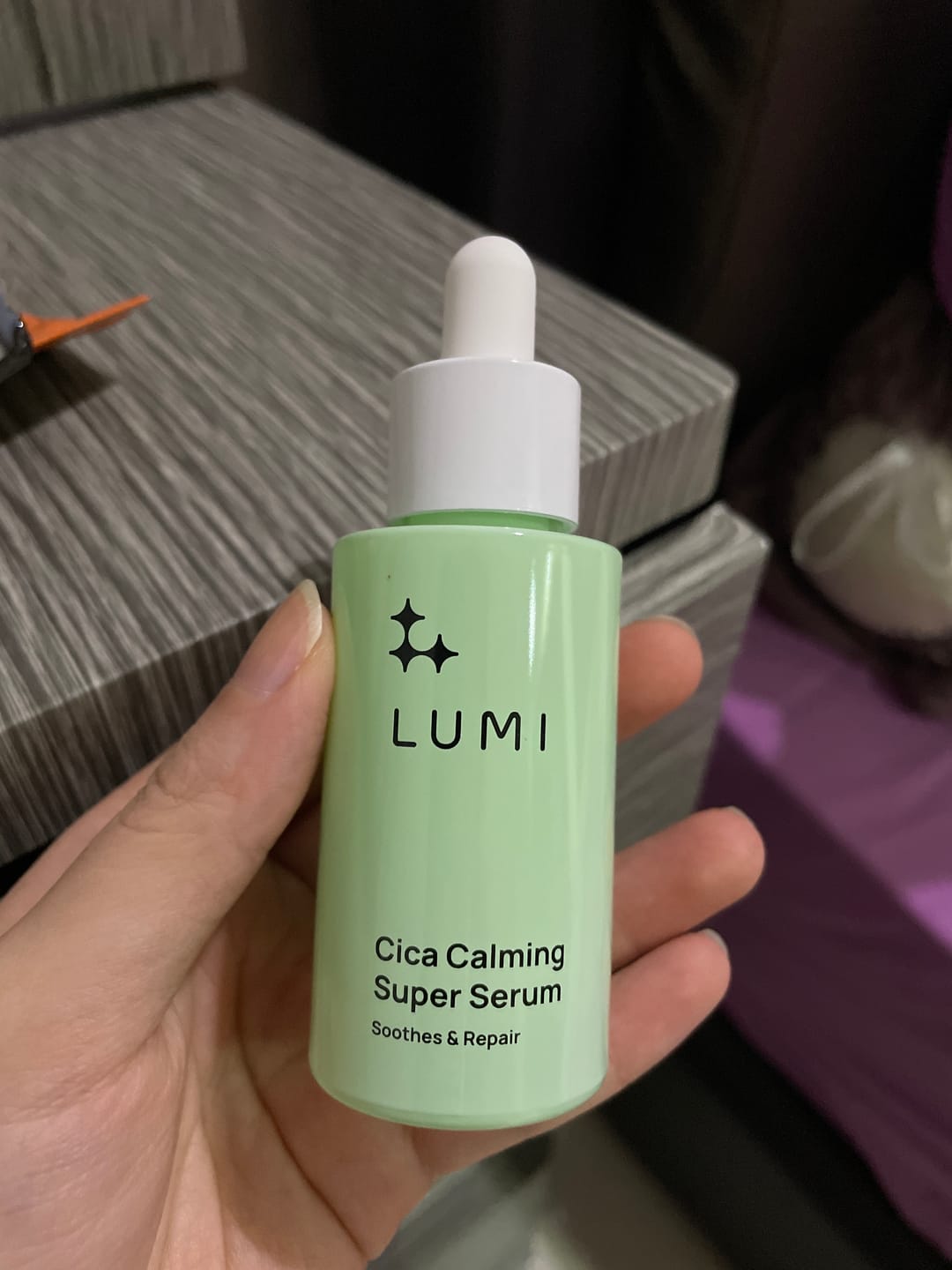 Customer photo review of Cica Calming Super Serum